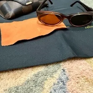 Fendi Chocolate Brown Sunglasses with Orange Cloth & Case Fendi | Accessories | Fendi Chocolate Brown Sunglasses With  main image 2
